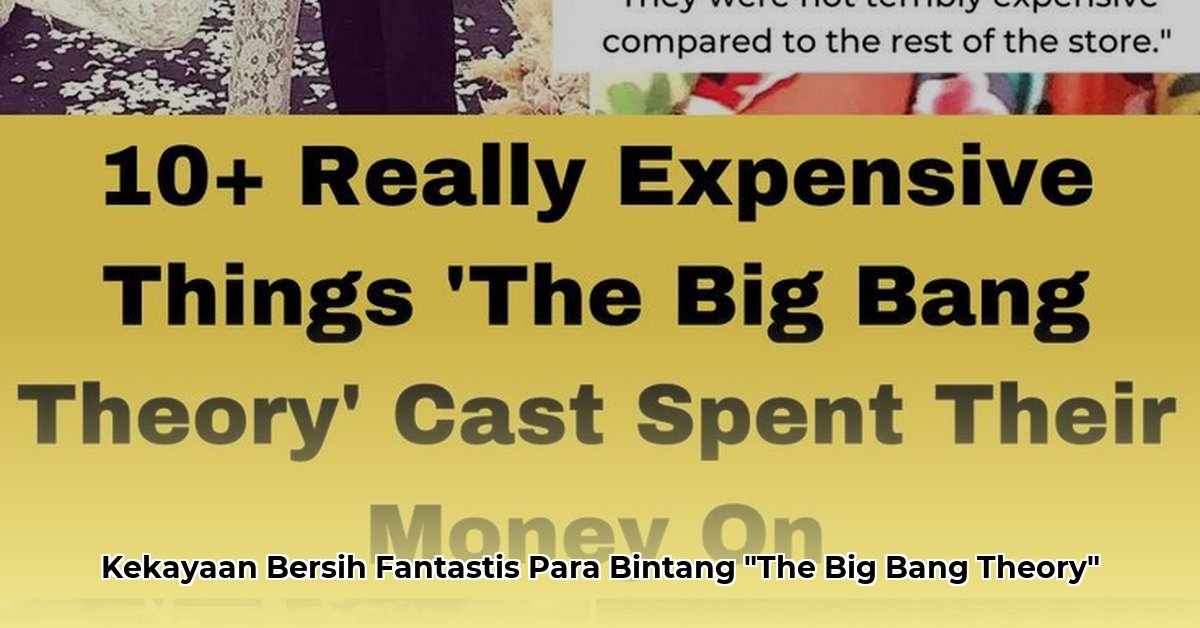 big bang theory cast net worth 2023